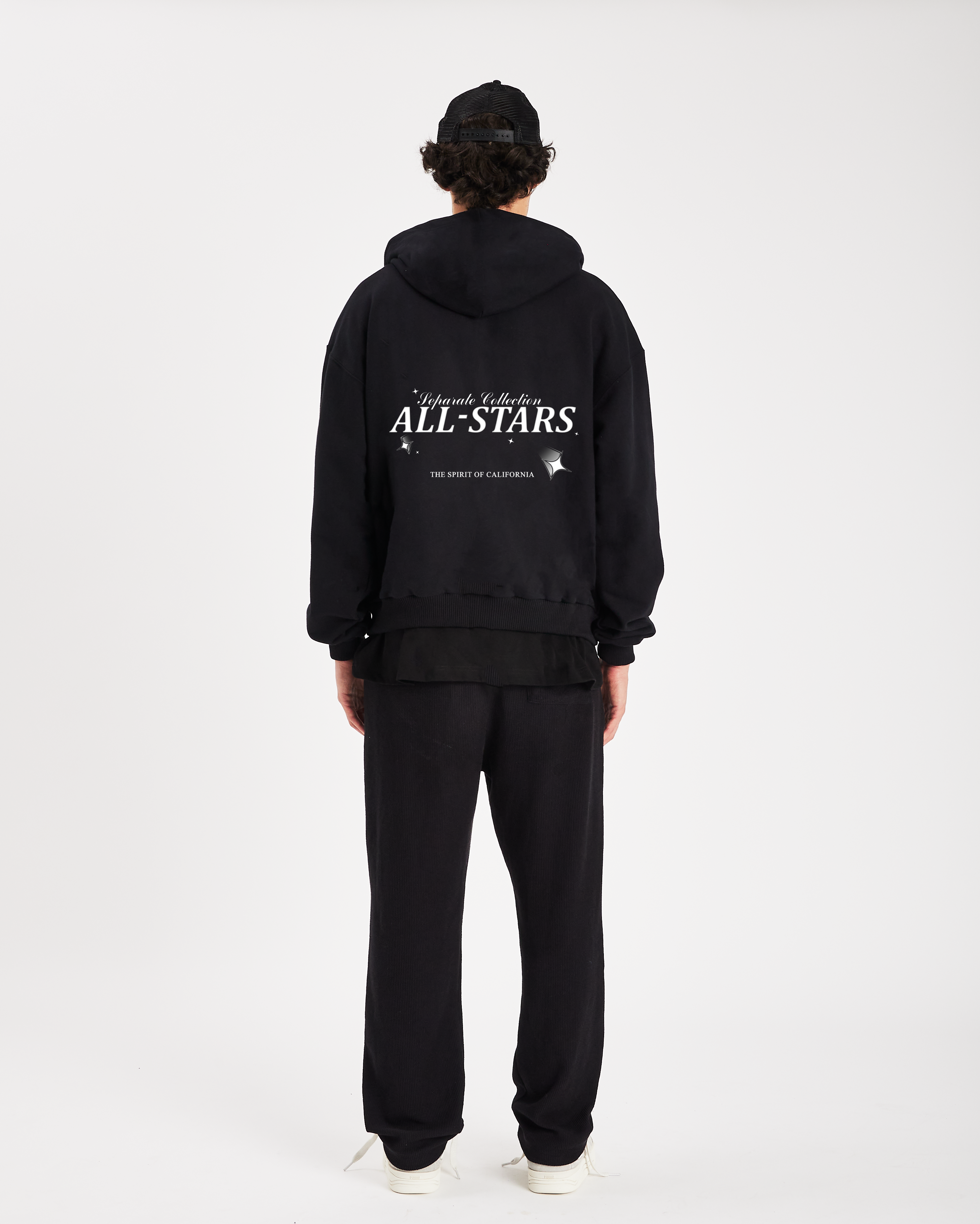 Separate Collection© All Stars Hoodie  Black